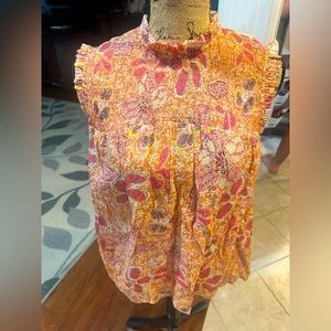 Sleeveless summer top. Like new, worn once. Size XL